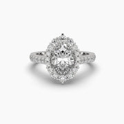 1.32 Carat Oval Shape Diamond Solitaire Ring