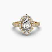 1.32 Carat Oval Shape Diamond Solitaire Ring