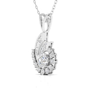 1.5 Carat Centre Solitaire Diamond Whirlwind of Diamonds