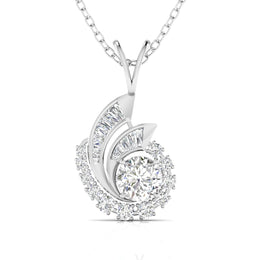 1.5 Carat Centre Solitaire Diamond Whirlwind of Diamonds