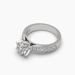 1.5 Carat Round Diamond Timeless Elegance Ring