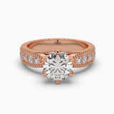 1.5 Carat Round Diamond Timeless Elegance Ring