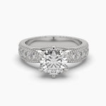 1.5 Carat Round Diamond Timeless Elegance Ring