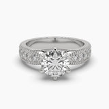 1.5 Carat Round Diamond Timeless Elegance Ring