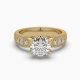 1.5 Carat Round Diamond Timeless Elegance Ring