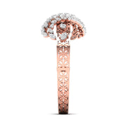 Elegant Multi-Diamond Bangle