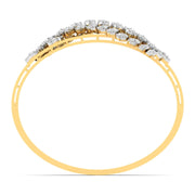 Elegant Multi-Diamond Bangle