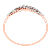 Elegant Multi-Diamond Bangle