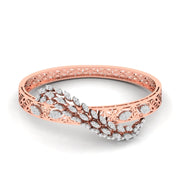 Elegant Multi-Diamond Bangle
