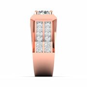 1.5 Carat Men's Bold Diamond Wedding Ring