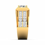 1.5 Carat Men's Bold Diamond Wedding Ring