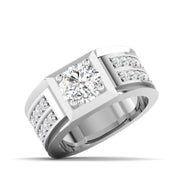 1.5 Carat Men's Bold Diamond Wedding Ring