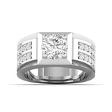 1.5 Carat Men's Bold Diamond Wedding Ring