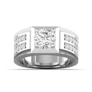 1.5 Carat Men's Bold Diamond Wedding Ring