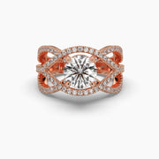 1.5 Carat Twirling Diamond Ring