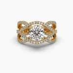 1.5 Carat Twirling Diamond Ring