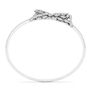 Sparkling Round Diamond Bangle