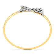 Sparkling Round Diamond Bangle