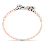 Sparkling Round Diamond Bangle