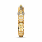 Intricate Filigree Diamond Bangle
