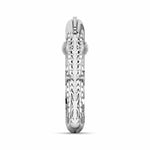 Intricate Filigree Diamond Bangle