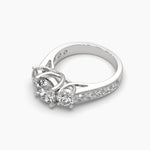 1.7 Carat Triple Grace Diamond Ring