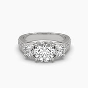 1.7 Carat Triple Grace Diamond Ring