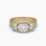 1.7 Carat Triple Grace Diamond Ring
