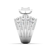 Crown Cocktail Diamond Ring