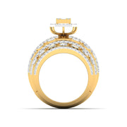 Crown Cocktail Diamond Ring