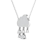 0.5 Carat Pendant with Multiple Diamonds