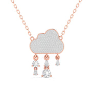 0.5 Carat Pendant with Multiple Diamonds