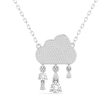 0.5 Carat Pendant with Multiple Diamonds