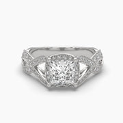 1 Carat Regal Princess Cut Diamond Ring