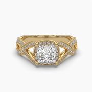 1 Carat Regal Princess Cut Diamond Ring