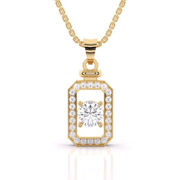 1 Carat Solitaire Diamond Pendant Bourth