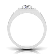 1 Carat Solitaire Everyday Charm Men's Ring