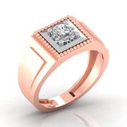 1 Carat Solitaire Everyday Charm Men's Ring