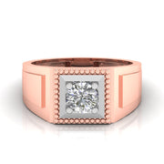 1 Carat Solitaire Everyday Charm Men's Ring