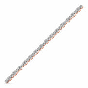 Solitaire  Diamonds Chain Bracelet