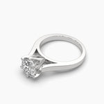2.05 Carat Solitaire Round Diamond Starlit Ring
