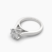 2.05 Carat Solitaire Round Diamond Starlit Ring