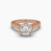 2.05 Carat Solitaire Round Diamond Starlit Ring