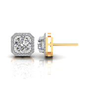 1 Carat Solitaire Timeless Diamond Earrings