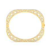 Double Row Diamond Eternity Bracelet