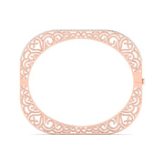 Double Row Diamond Eternity Bracelet