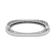 Double Row Diamond Eternity Bracelet