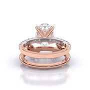 2 Carat Charismatic Oval Diamond Ring