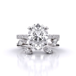 2 Carat Charismatic Oval Diamond Ring