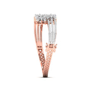 2.3 Carat Oval Diamond Bangle